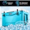 Serenelife Portable Cooler Box - Holds Up to 63 Cans, Keeps Ice Up to 5 Days, Heavy-Duty 50-Quart (Blue) SLCB50BL - alternate 5